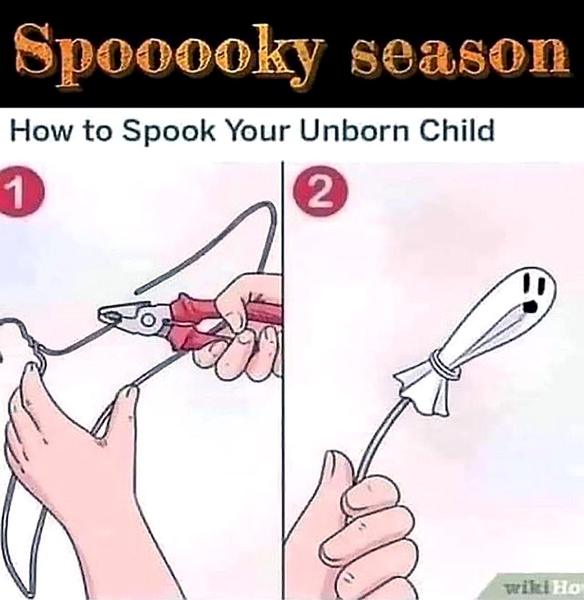 Spooooky season. How to Spook Your Unborn Child Призрачный тампон: Как напугать своего будущего ребенка