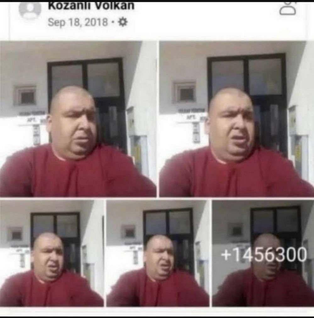 Мем с удивлённым толстым лысым мужчиной и цифрами Мем с удивлённым толстым лысым мужчиной и цифрами +1456300, который стал вирусным в интернете