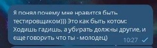 Тестировщик как кот Тестировщик понял почему ему нравится быть тестировщиком, сравнивая себя с котом.