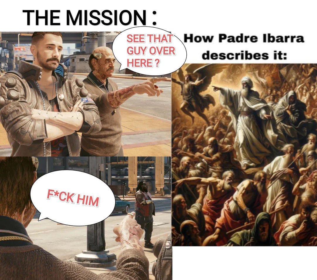 Миссия: Видишь того парня вон там? Трахни его. Как описывает это падре Ибарра