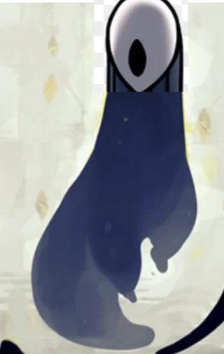 Смотритель из Hollow Knight и Rainworld Длинный персонаж из Hollow Knight, у которого очень длинное тело, тянущееся вниз