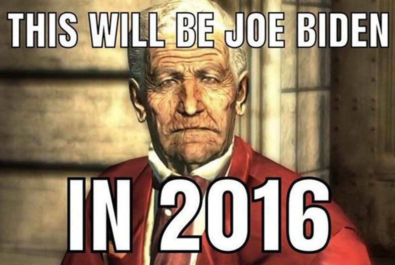 This will be Joe Biden in 2016 Таким будет Джо Байден в 2016