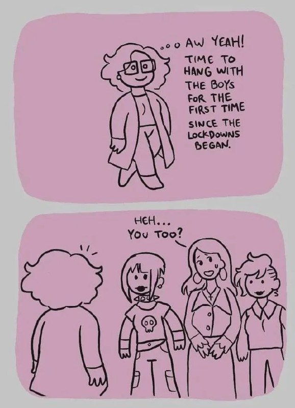 Мем о трансгендерах и локдауне