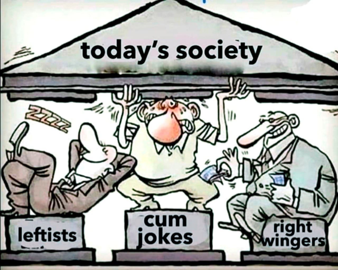 Today’s society Карикатура Today’s society
